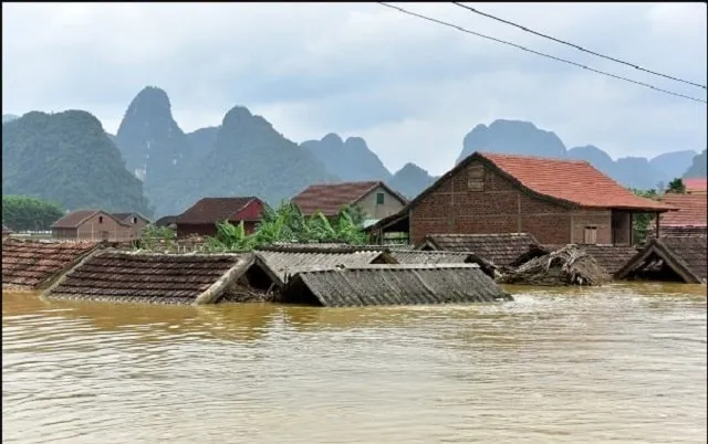 Nằm mơ thấy nước ngập vào nhà là điểm lành